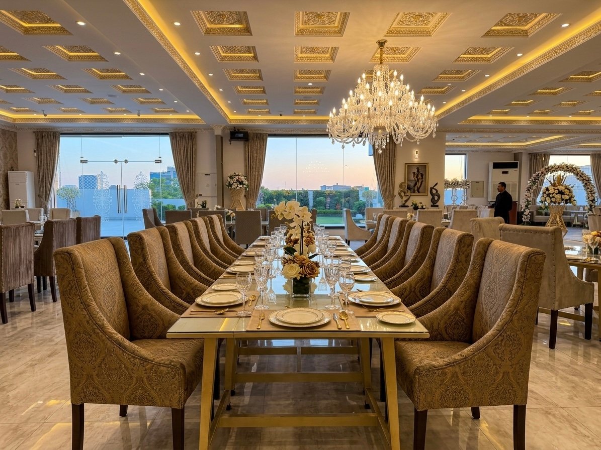Grand Darbar Banquet Hall — stage