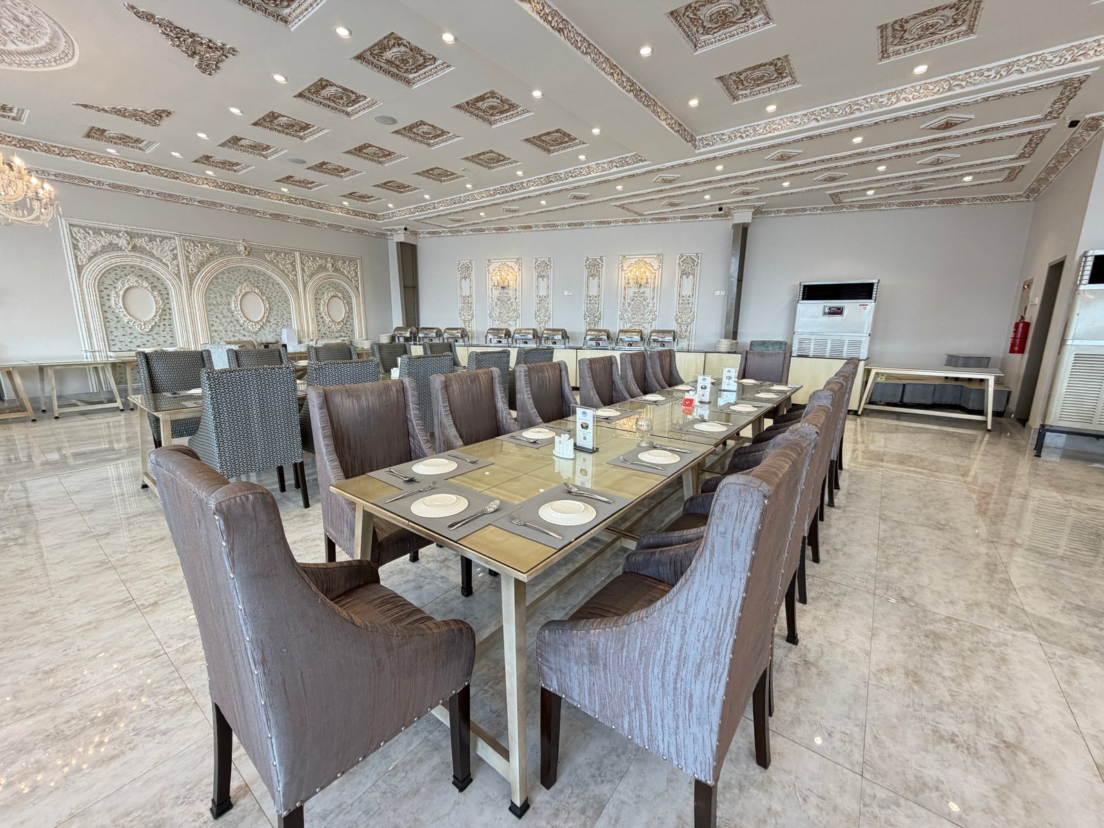 Darbar Rooftop suite seating area